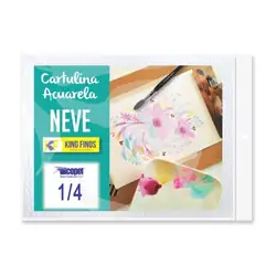 Papel acuarela 1/4 x 10