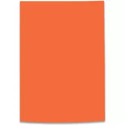 Cartulina iris 1/8 naranja