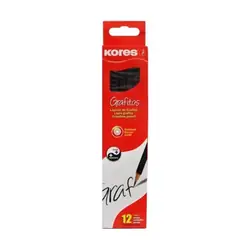 Lápiz kores triangular x 12