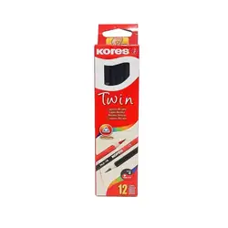 Lápiz kores twin x 12