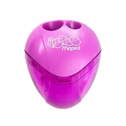 Tajalápiz maped igloo doble fucsia