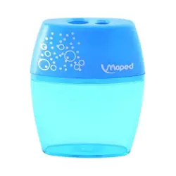 Tajalápiz maped shaker doble azul