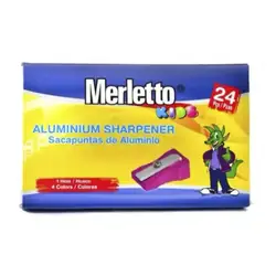 Tajalápiz plástico merletto x 24