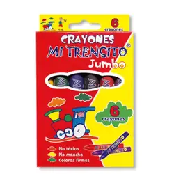 Crayón mi trensito jumbo 6 und