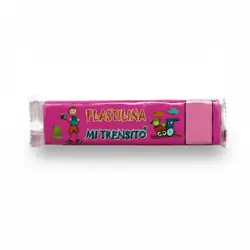 Plastilina mi trensito barra 55gr fucsia