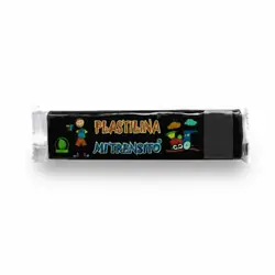 Plastilina mi trensito barra 55gr negra