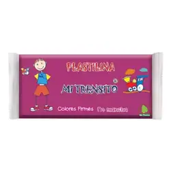 Plastilina mi trensito barra 250gr fucsia