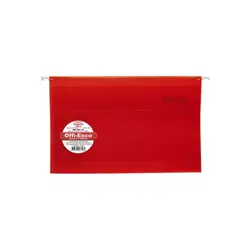 Carpeta colgante plástica offi esco oe-842 roja