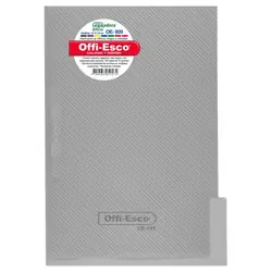 Carpeta legajadora con gancho offi esco oe-809 oficio transparente