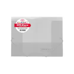 Carpeta seguridad offi esco oe-802 carta transparente