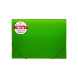 Carpeta seguridad offi esco oe-804 oficio verde claro