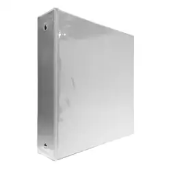 Folder opciones y formas blanco 2 pulgadas carta