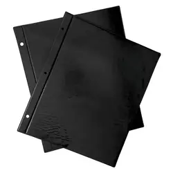 Pasta tres tornillos carta negra