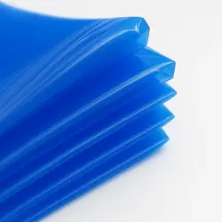 Papel celofán pliego azul x 25