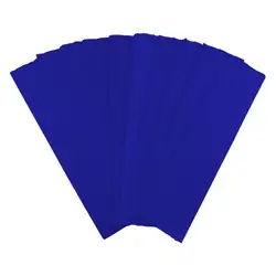 Papel crepe pliego azul x 10