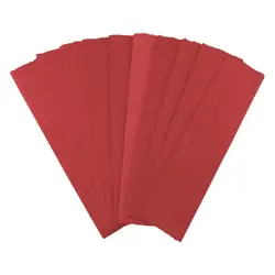 Papel crepe pliego rojo x 10
