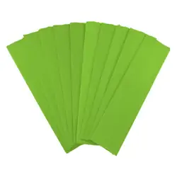 Papel crepe pliego verde manzana x 10