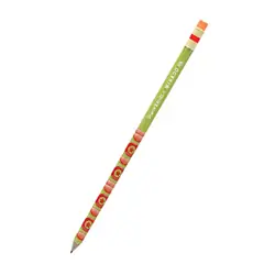 Lápiz mirado hexagonal candy pop hb2 niña verde limon