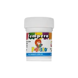 Tempera payasito 28gr blanca