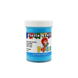 Vinilo acrílico payasito 80gr azul claro