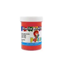 Vinilo acrílico payasito 80gr rojo