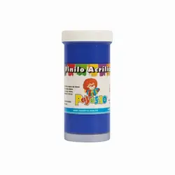Vinilo acrílico payasito 125gr azul