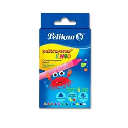 Crayón pelikan jumbo x 6