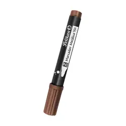 Marcador pelikan metalizado bronce