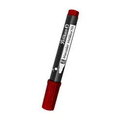 Marcador pelikan metalizado rojo