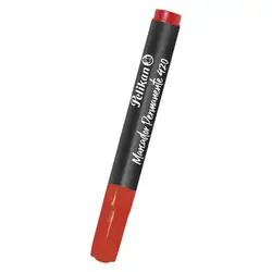 Marcador pelikan permanente 420 rojo