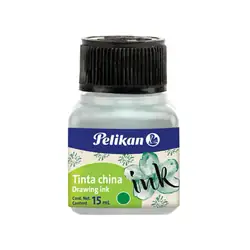 Tinta china pelikan 15ml verde