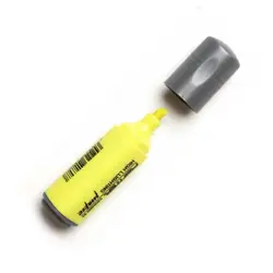 Resaltador pointer mini amarillo