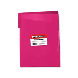 Carpeta plastica legajadora primavera carta fucsia