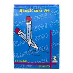 Block rairan din a4 blanco