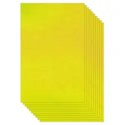 Cartulina calipso 1/8 amarillo x 10