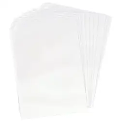 Papel silueta 1/8 blanco 10 und