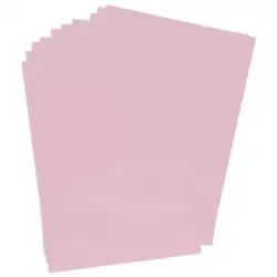 Papel silueta 1/8 rosado x 10