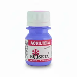Pintura acrílica acriltela roseta lila