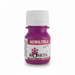 Pintura acrílica acriltela roseta magenta