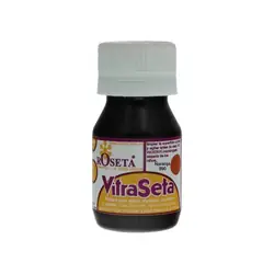 Pintura vitraseta roseta naranja