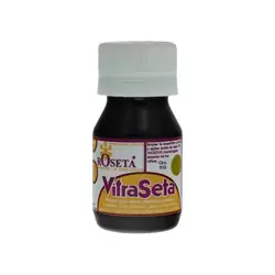 Pintura vitraseta roseta oro