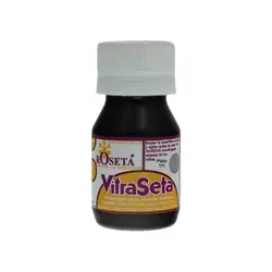 Pintura vitraseta roseta plata