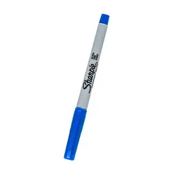 Marcador sharpie ultrafino azul