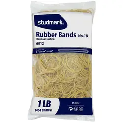 Bandas de caucho en bolsa studmark libra no.18 clásico