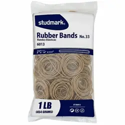 Bandas de caucho en bolsa studmark libra no.33 clásico