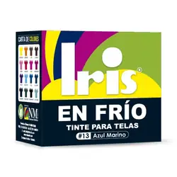Tinte iris en frio 25gr azul marino