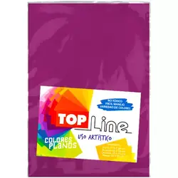 Fomi top line liso 1/8 fucsia x 10