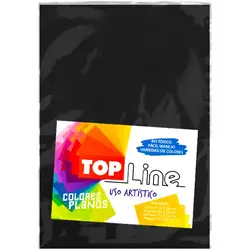 Fomi top line liso 1/8 negro x 10