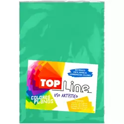 Fomi top line liso 1/8 verde agua x 10