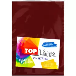 Fomi top line liso 1/8 vino x 10